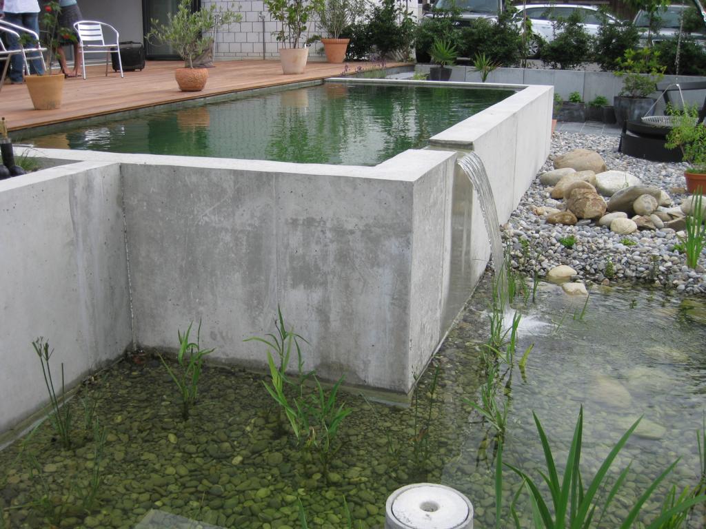 der moderne Wasserfall